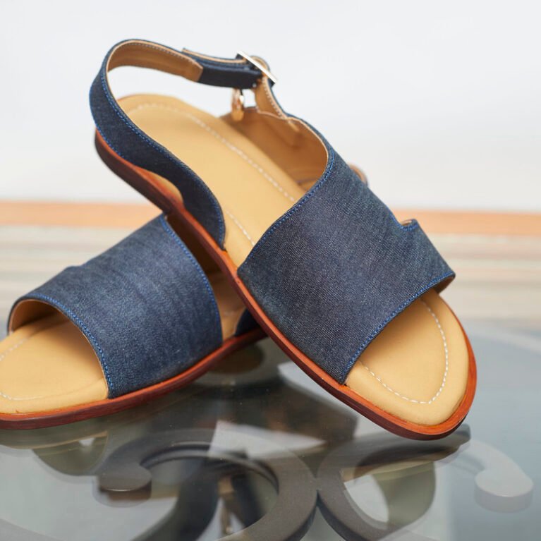 Denim Working Sandal