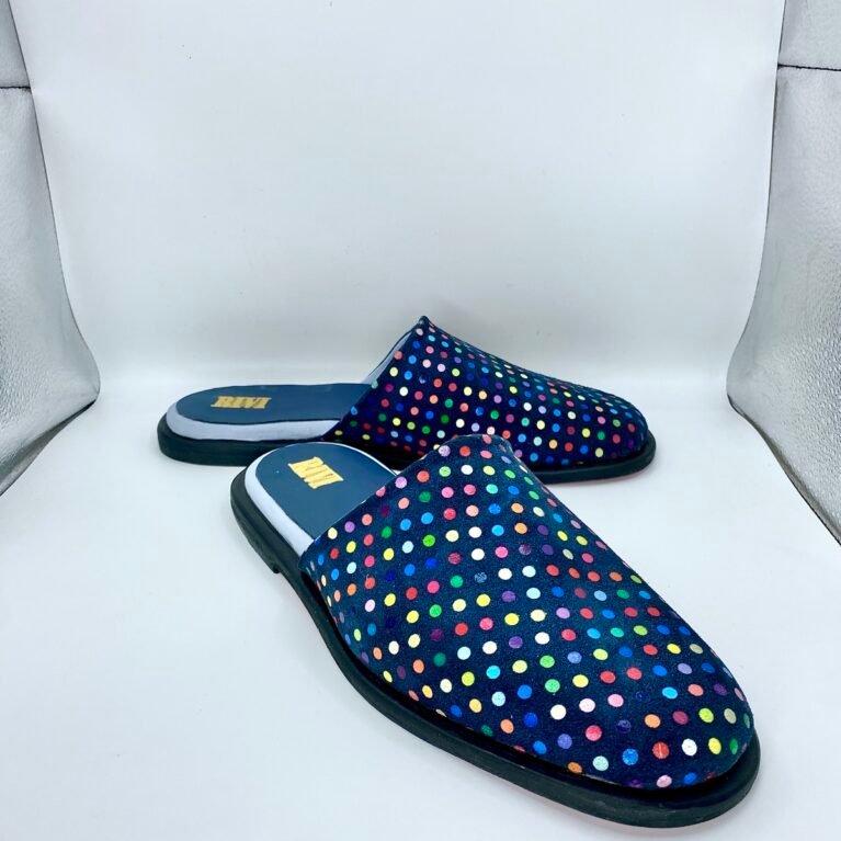 Dotted Visa Mule