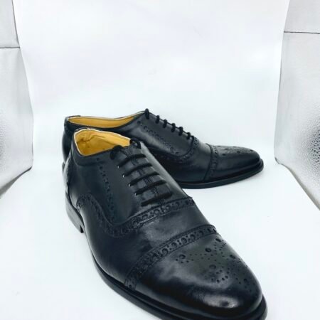Cap Toe Oxford Semi- Brogue