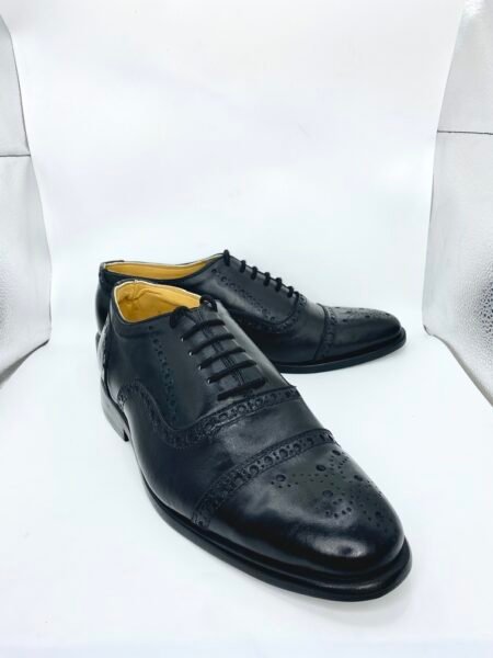 Cap Toe Oxford Semi- Brogue