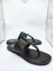 Belt Buckle Casual Slippers (Coffee Brown)
