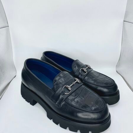 Croc-Tail Chunky Bit Loafers