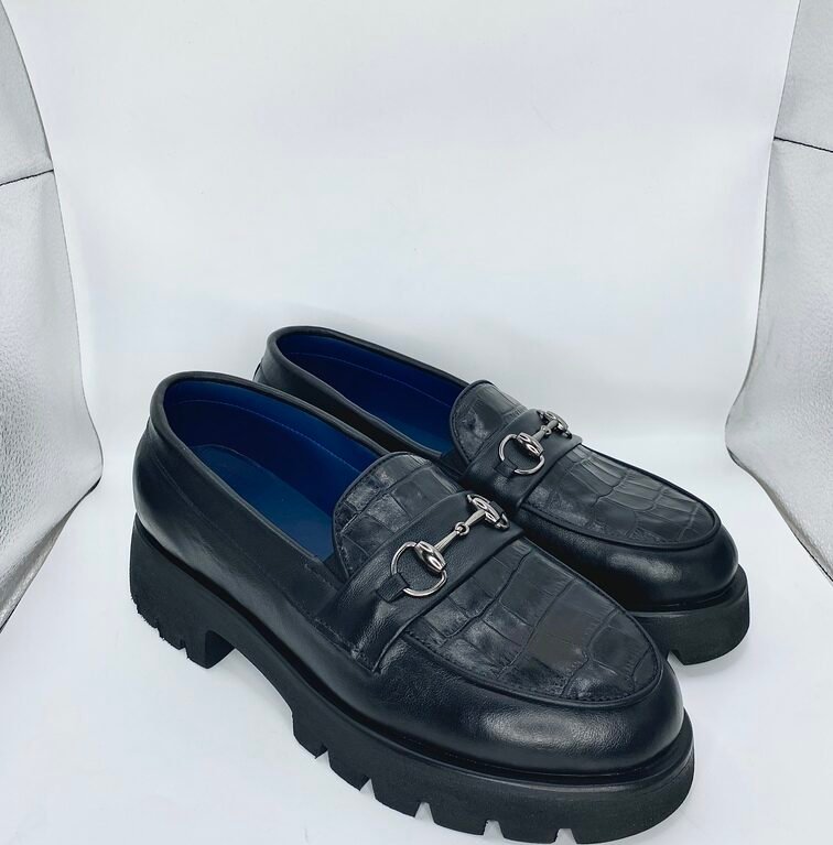 Croc-Tail Chunky Bit Loafers