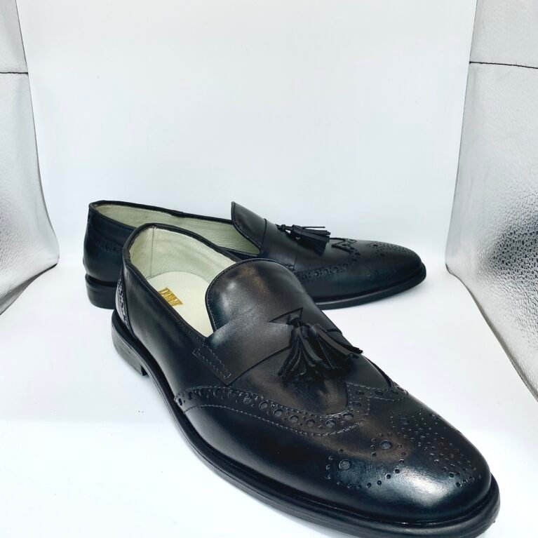 Tassel Wingtip Brogue Loafers