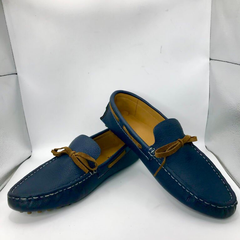 Moc Toe Knotted Driving Loafers