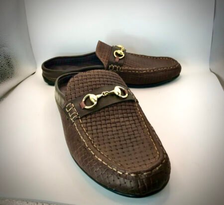 Horse-Bit Loafer Mule