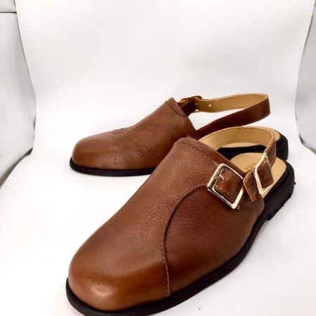 Side-Buckle Slingback Mule