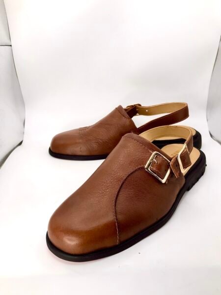 Side-Buckle Slingback Mule