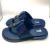 Belt Buckle Casual Slippers (Navy Blue)