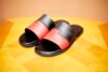 Adine Slides {Black & Red}